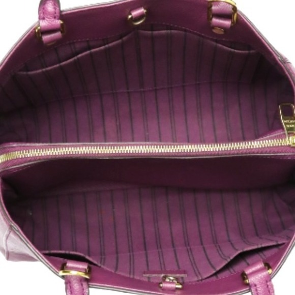 Louis Vuitton Monogram Montaigne MM 2way Purple Handbag - Picture 12 of 16